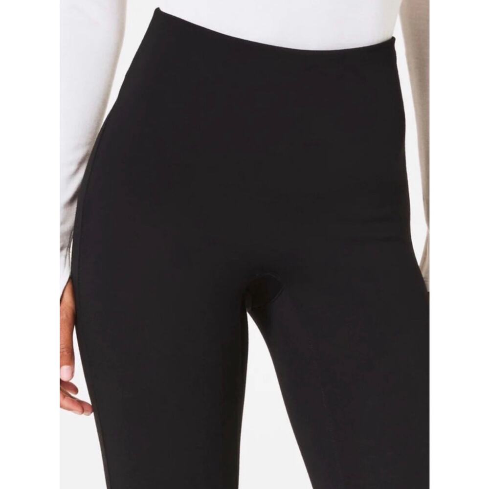 Spanx Ponte Stirrup Leggings Classic Black Large Athletic Yoga 21297R NWT - Picture 3 of 11